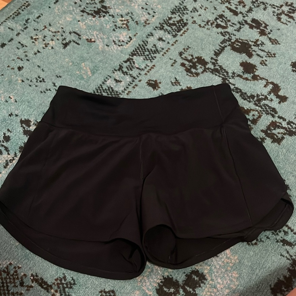 women’s high waisted lululemon speed up shorts